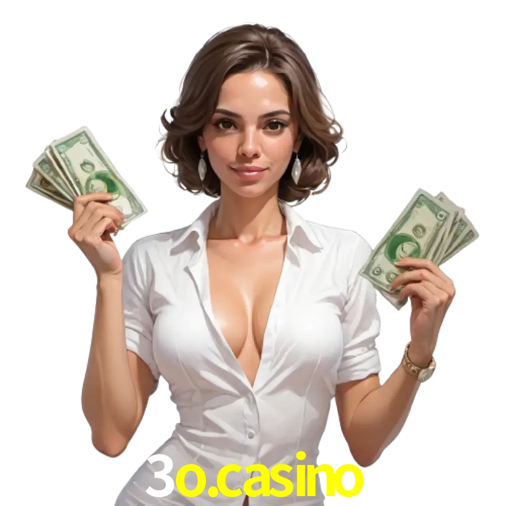 woman with money playing in 3O.CASINO bet casino